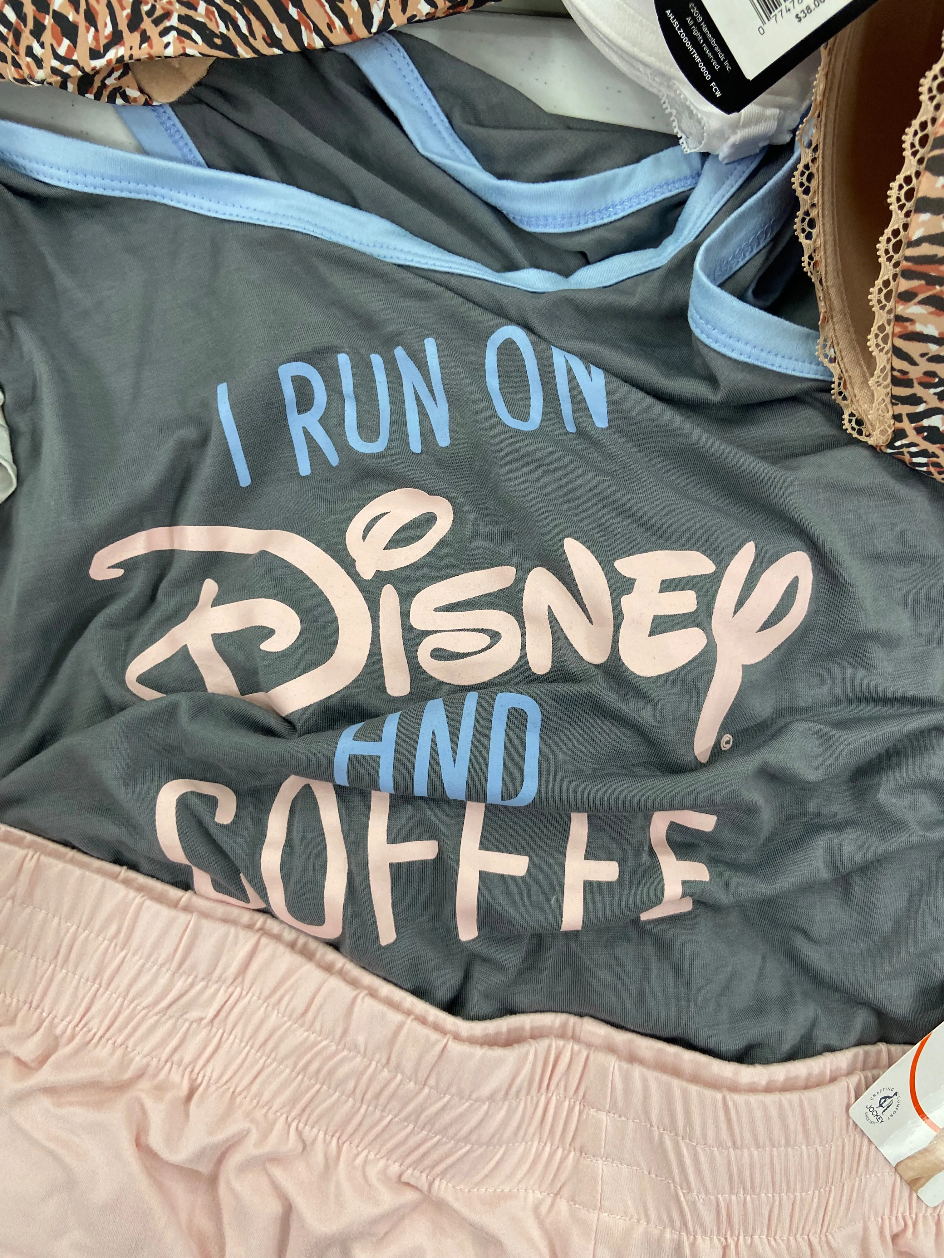 Women's Sleepwear, Intimates Wholesale Lot, BALI, MAIDENFORM, PLAYTEX, DISNEY, JOCKEY, MUNKI MUNKI and more, 19 items, Shelf Pulls, MSRP $652